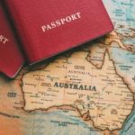 jeu australien-2 passports sur la carte de l australie-casinosansdepts.net