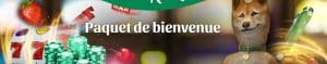 paquet de bienvenue casino dingo