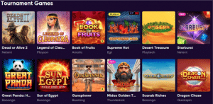tournoi sur Bao casino