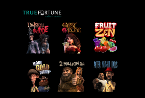 variantes de jeux true fortune caino online