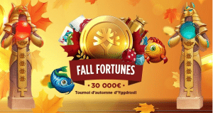 tournoi fall fortunes avec Jack 21 casino