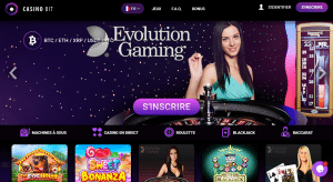 casinobit inteface