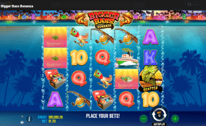 lignes de paiement Bigger Bass Bonanza