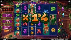 Santa’s Big Bash Megaways fonctionnalités