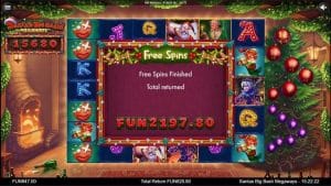 Santa’s Big Bash Megaways free spins
