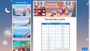 tournoi lutins Azur casino