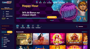 Casino360 interface