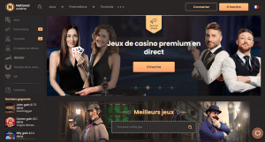 National Casino interface