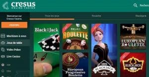 cresus Casino gratuit 2022