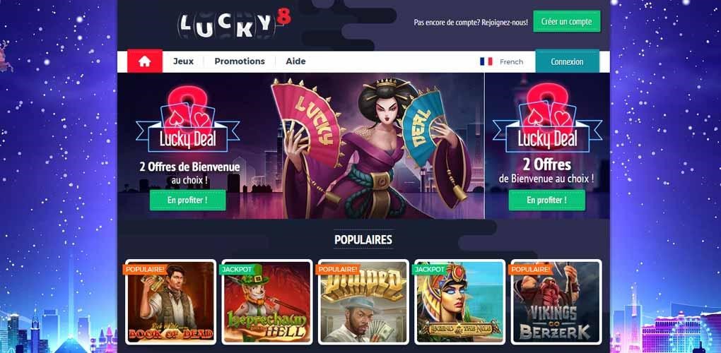 lucky8 Top casinos en ligne 2022