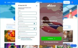 inscription Millionz Casino