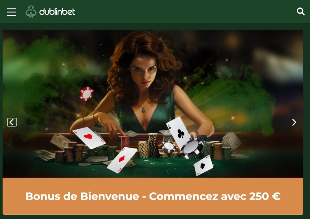 dublinbet bonus bienvenue