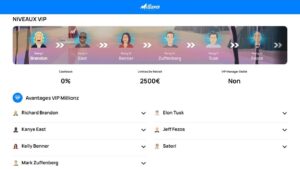 Millionz programme VIP