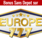 bonus sans depot europe 777