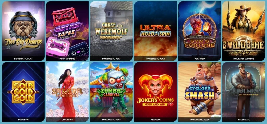 Les meilleures machines à sous sur Amon Casino