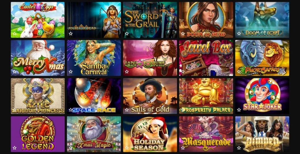 Les machines à sous populaires sur Hermes Casino