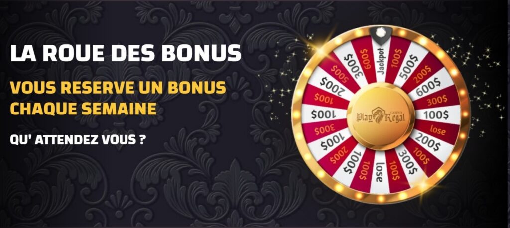 roue des bonus play regal