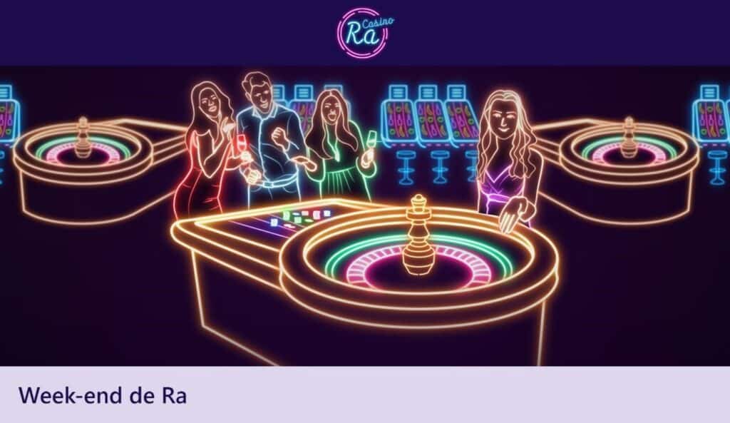 bonus week end ra casino