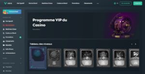 programme VIP du Casino vave