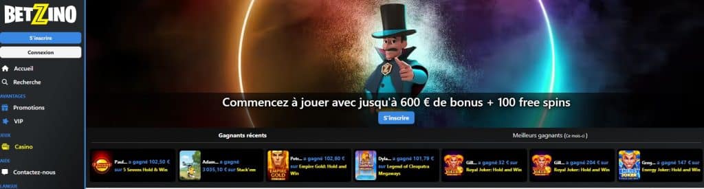 Betzino Casino Gratuit