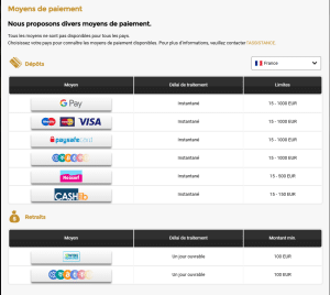 moyens de paiement bonrush