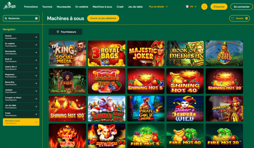 mr baron casino machines a sous