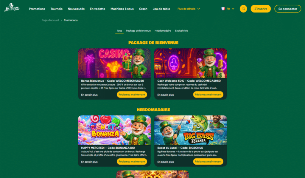 mr baron casino bonus