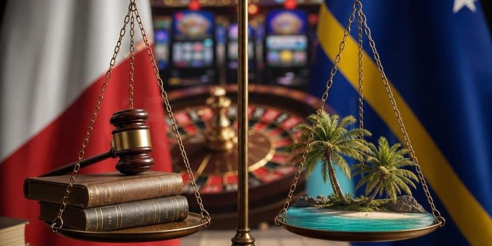 Comparaison des Aspects Légaux : ANJ vs Curaçao pour les Casinos Sans Dépôt