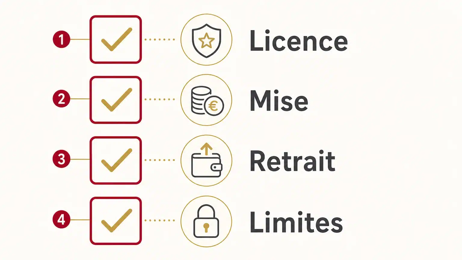 Checklist pour comparer un bonus de casino sans dépôt