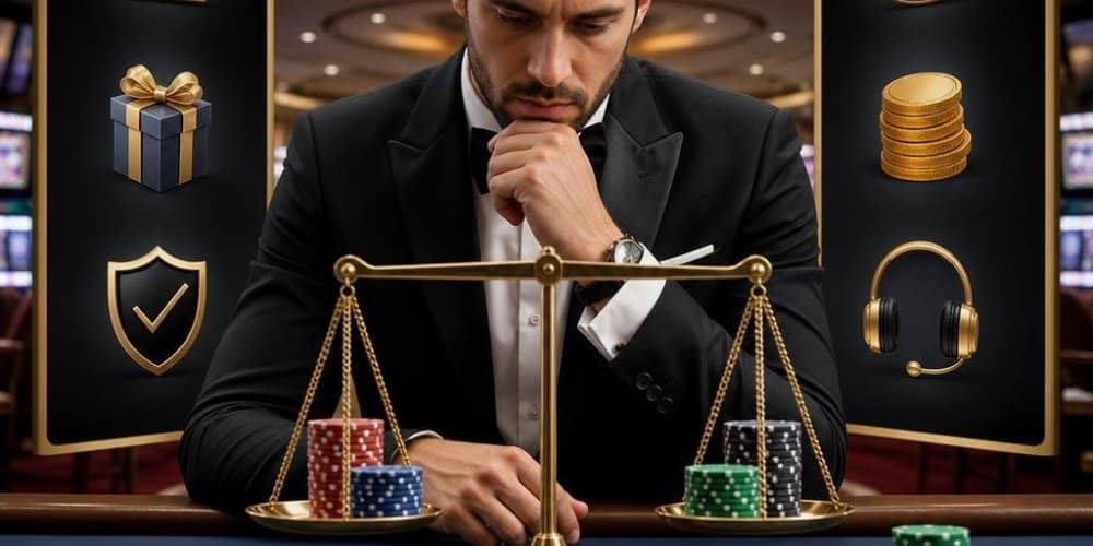 Comparaison des critères clés du casino sans dépôt en 2026