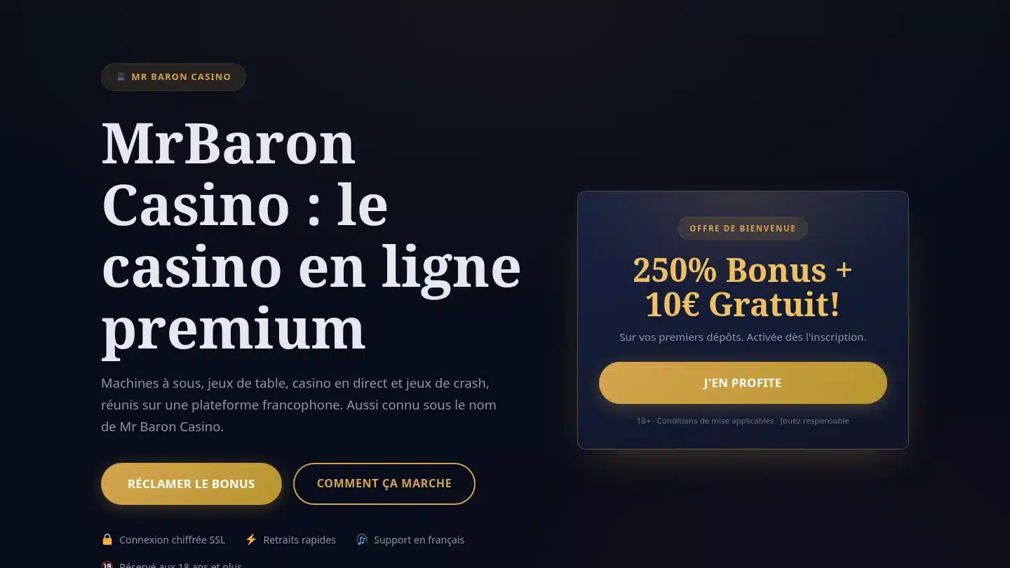 MR Baron Casino