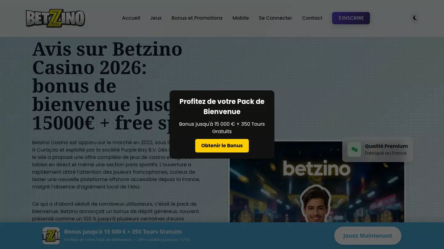 Betzino Casino